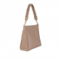 Preview: Große Shopper aus Lammfell in Beige -DIANA-